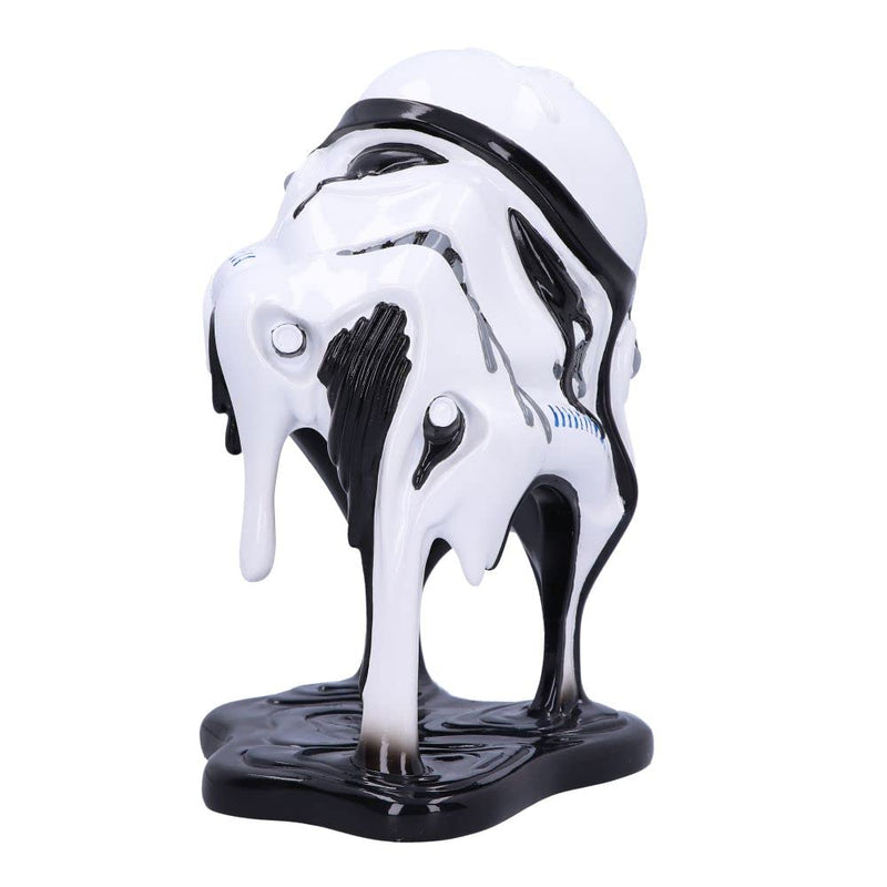 Nemesis Now Stormtrooper Too Hot To Handle 23cm, Resin, White, Officially Licensed Original Stormtroope, Melting Stormtrooper Helmet Ornament, Sci-Fi Movie Giftware, Cast in the Finest Resin