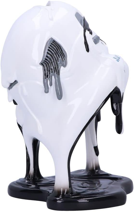 Nemesis Now Stormtrooper Too Hot To Handle 23cm, Resin, White, Officially Licensed Original Stormtroope, Melting Stormtrooper Helmet Ornament, Sci-Fi Movie Giftware, Cast in the Finest Resin