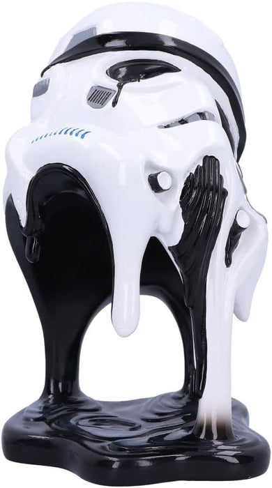 Nemesis Now Stormtrooper Too Hot To Handle 23cm, Resin, White, Officially Licensed Original Stormtroope, Melting Stormtrooper Helmet Ornament, Sci-Fi Movie Giftware, Cast in the Finest Resin