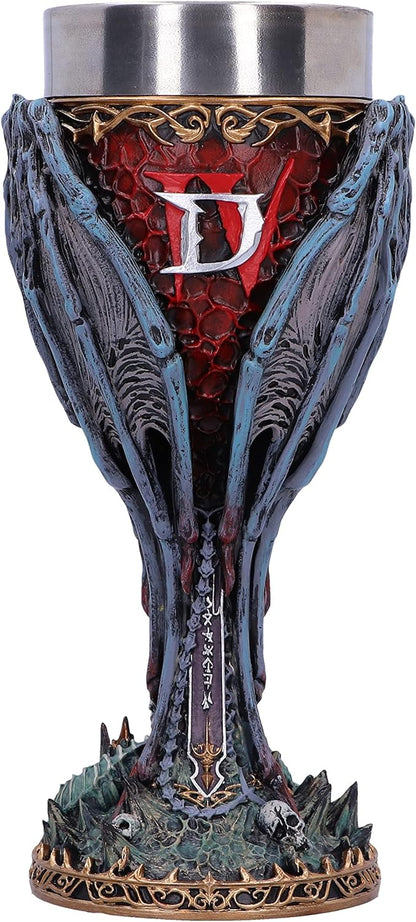 Nemesis Now B6442X3 Diablo IV Lilith Goblet 19.5cm, Black