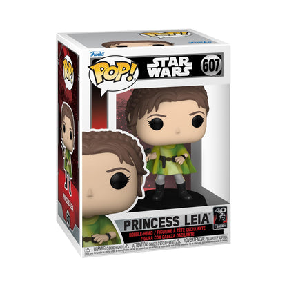 Funko POP! Star Wars: Return of the Jedi 40th - Leia - (BH) - Collectable Vinyl Figure - Official Merchandise - Toys for Kids & Adults - Movies Fans - Model Figure for Collectors and Display