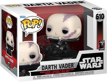 Funko POP! Star Wars: RotJ 40th - Vadar - Vader - (unmasked) - Collectable Vinyl Figure - Gift Idea - Official Merchandise - Toys for Kids & Adults - Movies Fans - Model Figure for Collectors