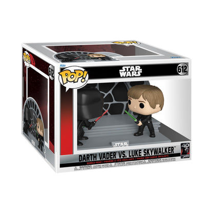 Funko POP! Moment: RotJ 40th - Luke Vs Vader - Star Wars - Collectable Vinyl Figure - Gift Idea - Official Merchandise - Toys for Kids & Adults - Movies Fans - Model Figure for Collectors and Display