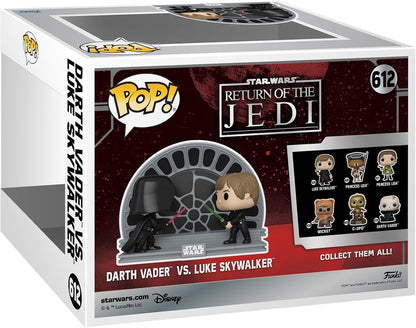 Funko POP! Moment: RotJ 40th - Luke Vs Vader - Star Wars - Collectable Vinyl Figure - Gift Idea - Official Merchandise - Toys for Kids & Adults - Movies Fans - Model Figure for Collectors and Display