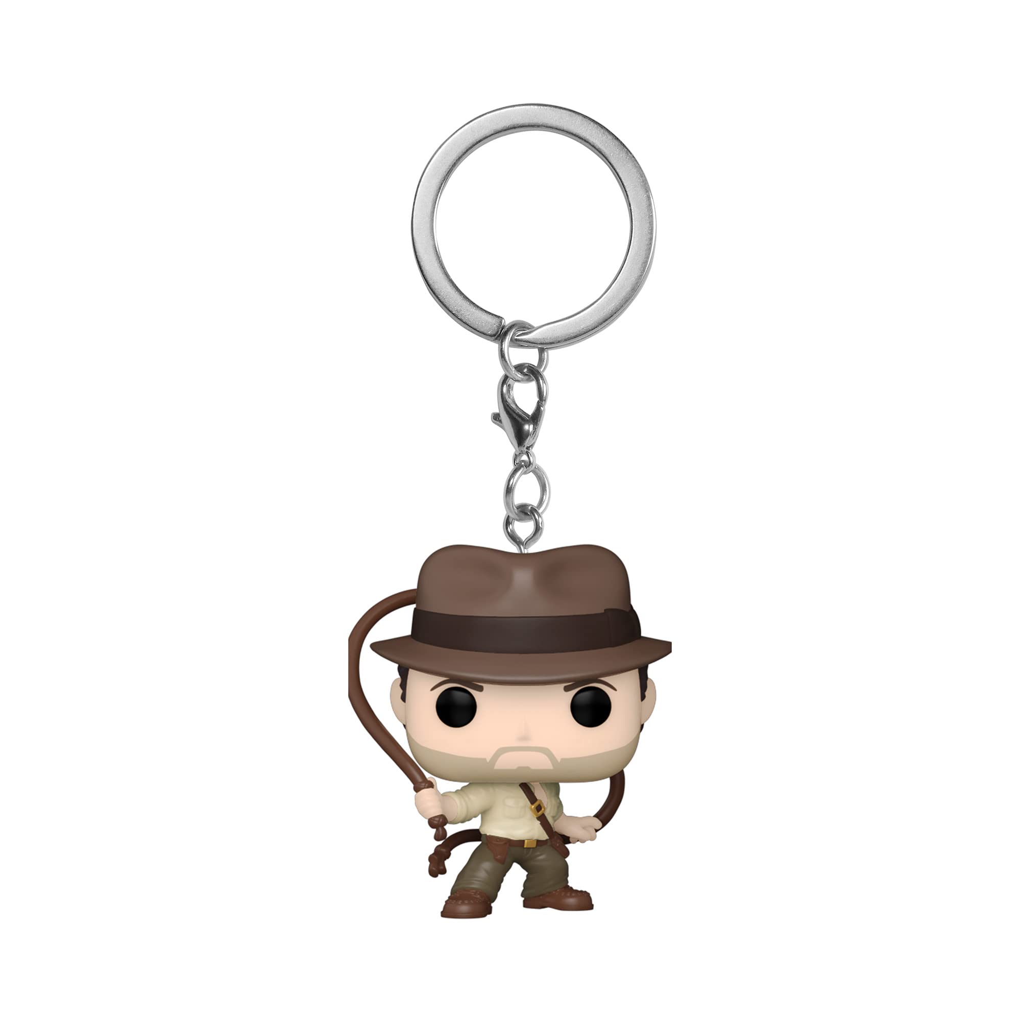 Funko POP! Keychain: Indiana Jones ROTLA - Indiana Jones - Raiders Of the Lost Ark Novelty Keyring - Collectable Mini Figure - Stocking Filler - Gift Idea - Official Merchandise - Movies Fans