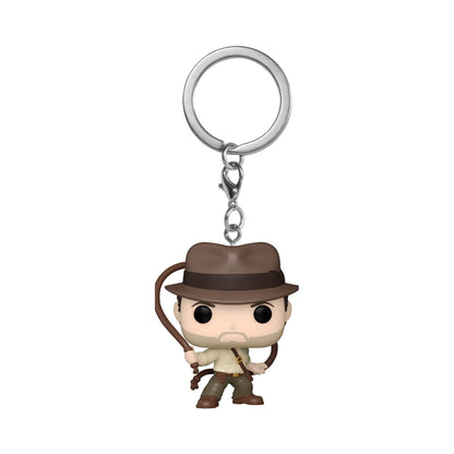 Funko POP! Keychain: Indiana Jones ROTLA - Indiana Jones - Raiders Of the Lost Ark Novelty Keyring - Collectable Mini Figure - Stocking Filler - Gift Idea - Official Merchandise - Movies Fans