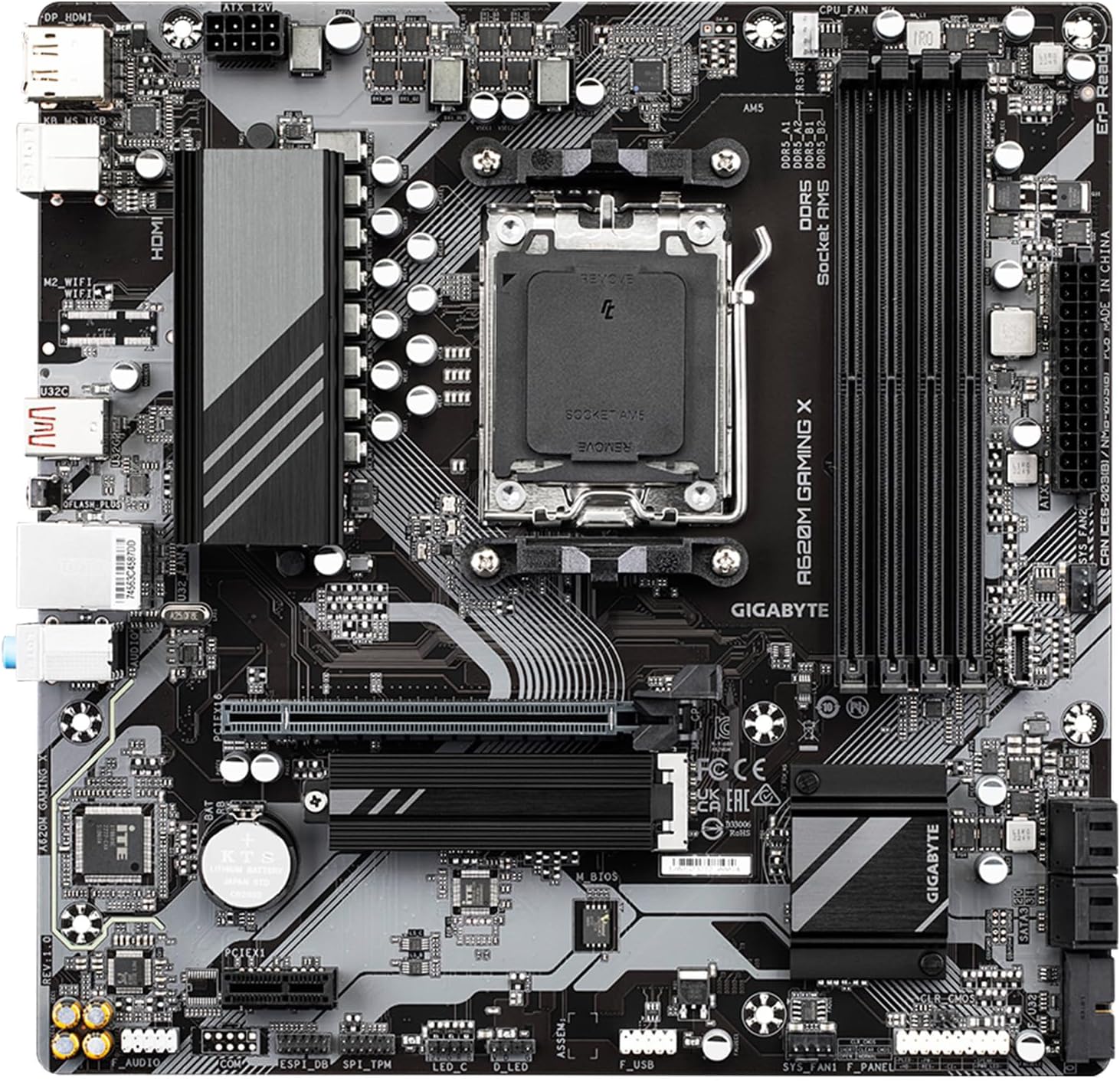 Gigabyte A620M GAMING X (Socket AM5/A620/DDR5/S-ATA 6Gb/s/Micro ATX