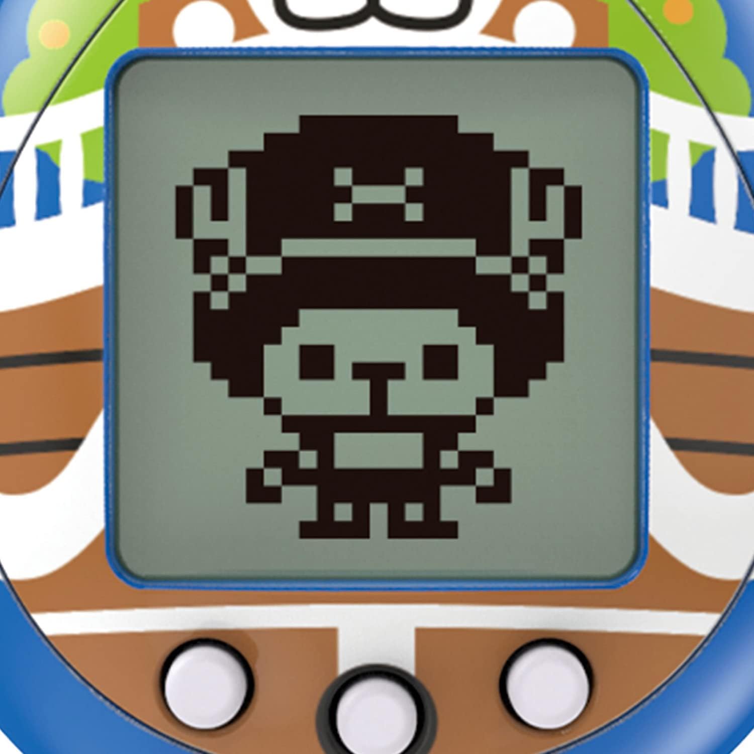 TAMAGOTCHI Bandai Nano Choppertchi Going Merry Version | 4cm Mini Featuring Chopper From The One Piece Manga And Anime | This Anime Keychain Virtual Pet Is A Great Piece Of One Piece Merch
