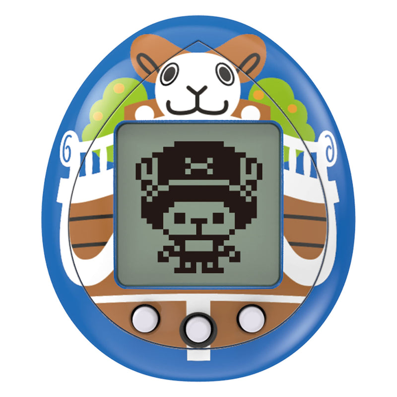 TAMAGOTCHI Bandai Nano Choppertchi Going Merry Version | 4cm Mini Featuring Chopper From The One Piece Manga And Anime | This Anime Keychain Virtual Pet Is A Great Piece Of One Piece Merch
