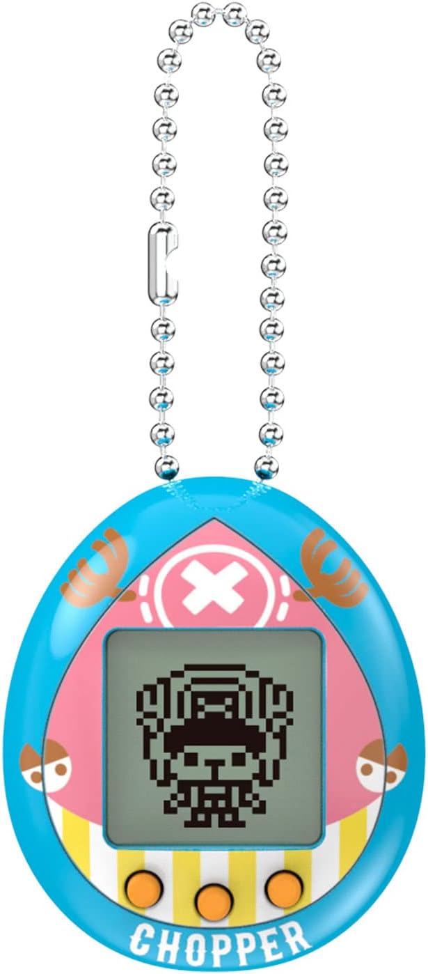 TAMAGOTCHI Bandai Nano Choppertchi Memorial Version | 4cm Mini Featuring Chopper From The One Piece Manga And Anime | This Anime Keychain Virtual Pet Is A Great Piece Of One Piece Merch