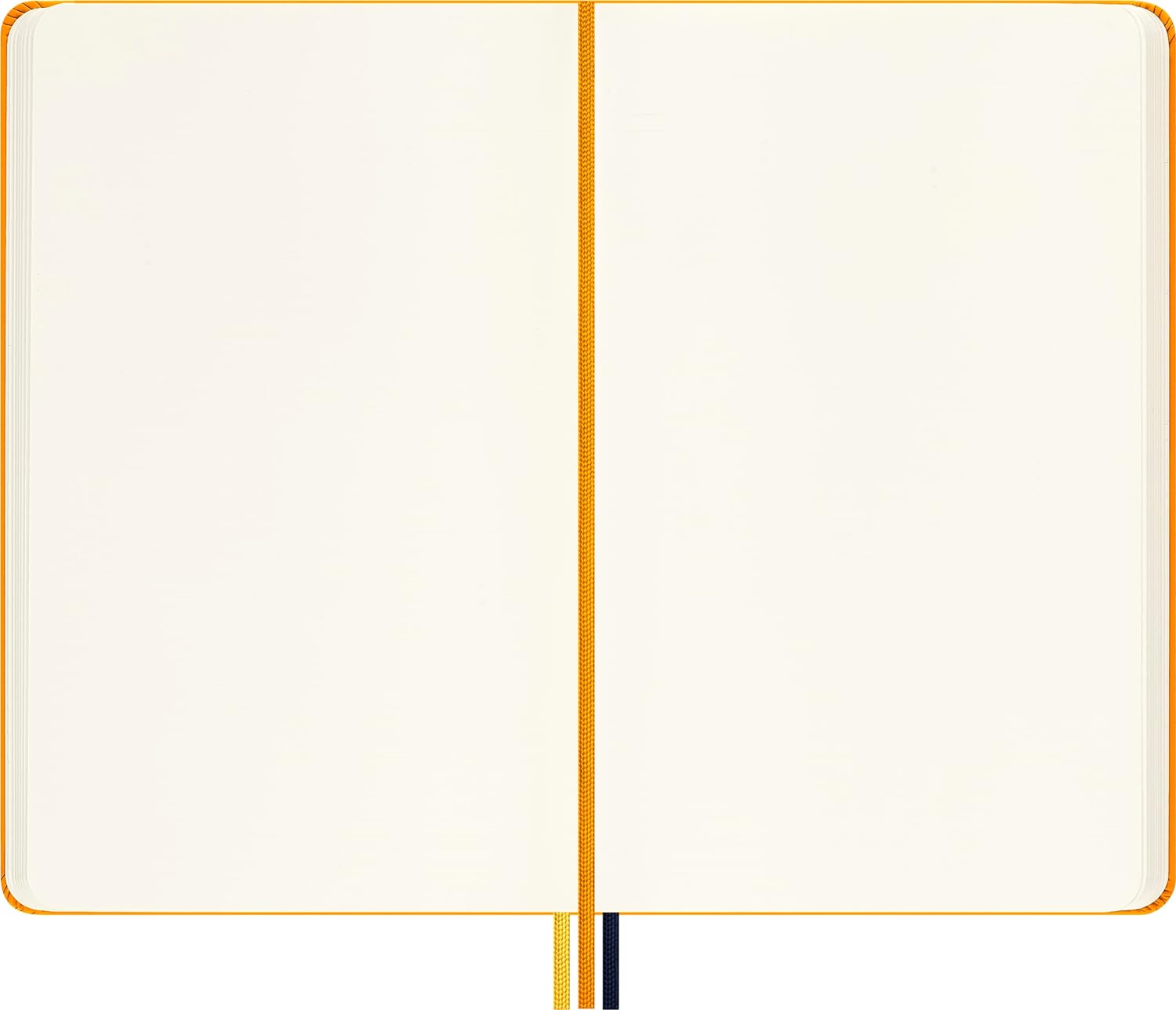 Moleskine x K-Way Notebook, Custom Edition Ruled Layout and Hard Cover Journal, Size Large 13x21 cm, Colour
