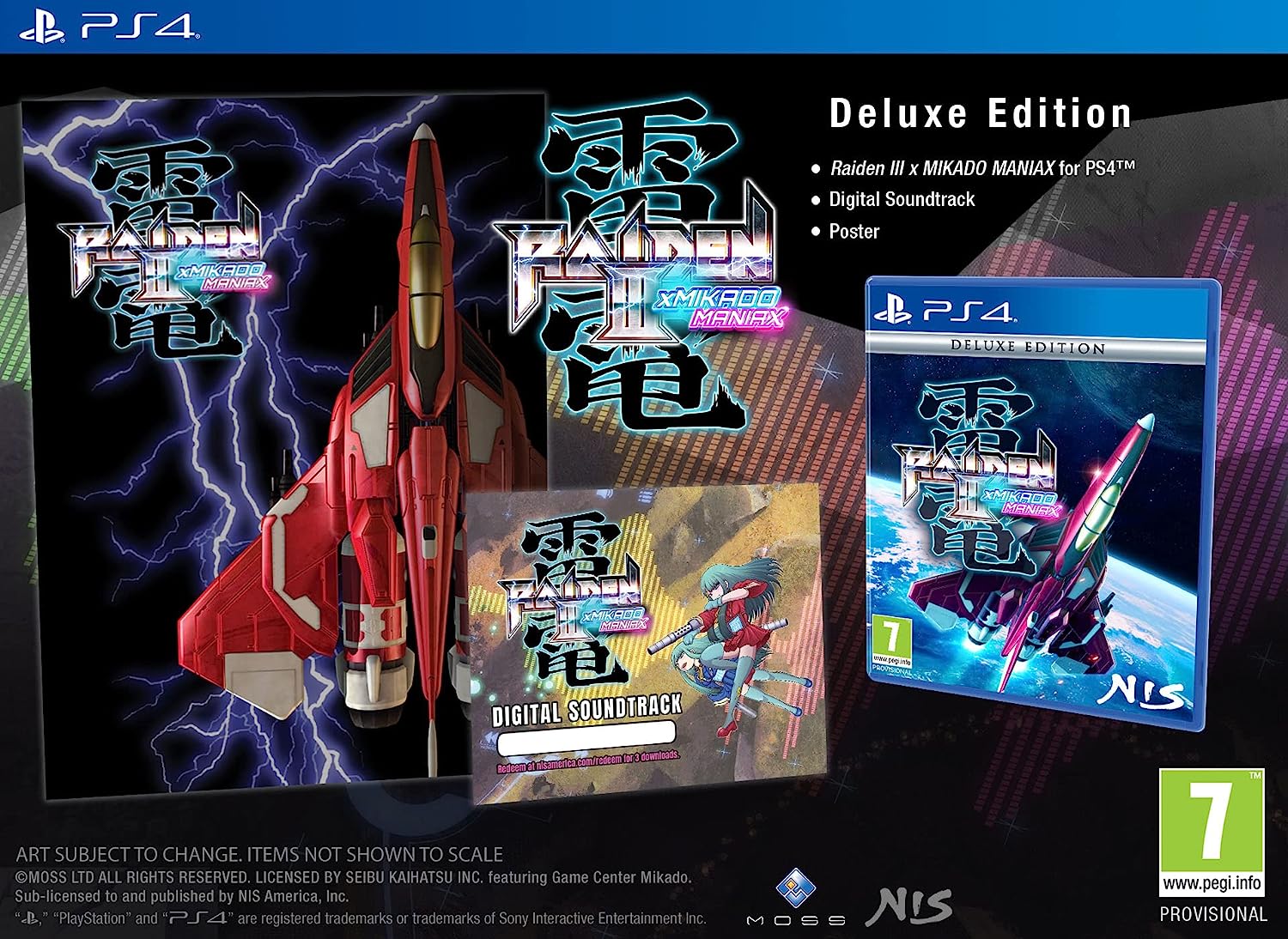 Raiden III x MIKADO MANIAX - Deluxe Edition(PS4