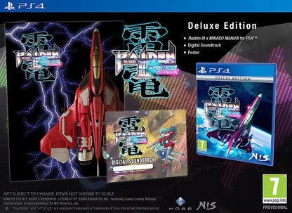 Raiden III x MIKADO MANIAX - Deluxe Edition(PS4