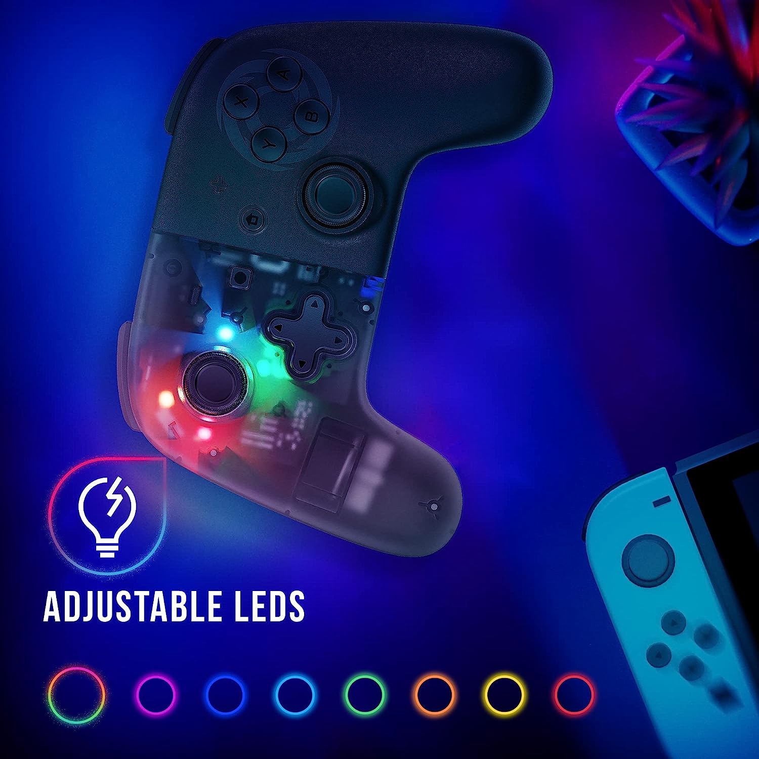 Oniverse - Bluetooth Controller For Nintendo Switch / Pc / Ios / Android - Black Star