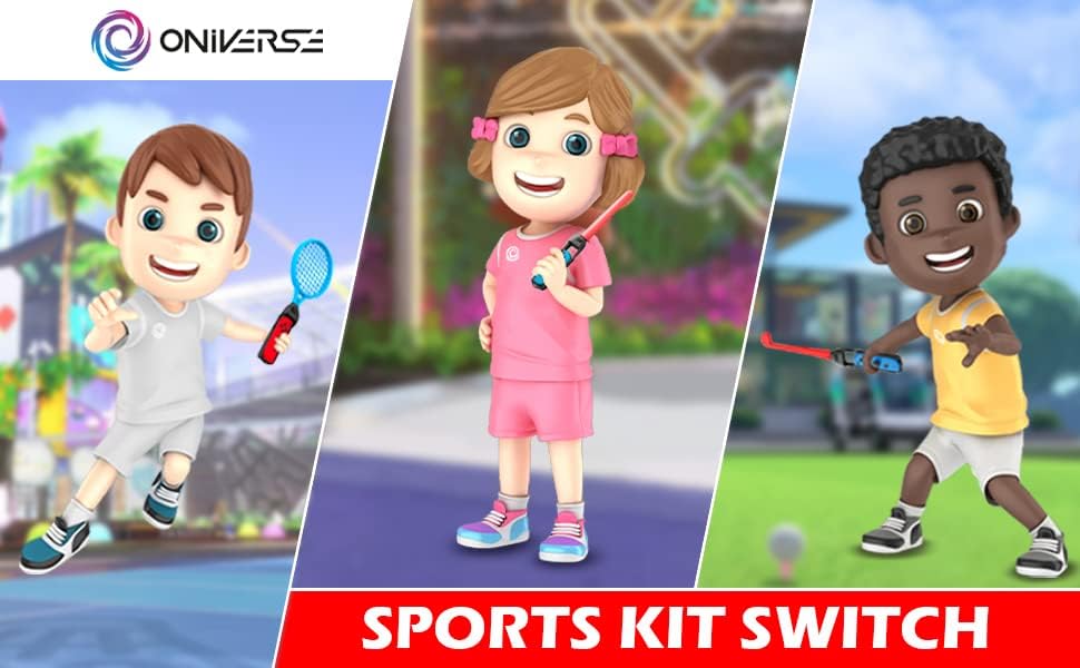 Oniverse - 12 In 1 Kit - Switch Sports Accessories