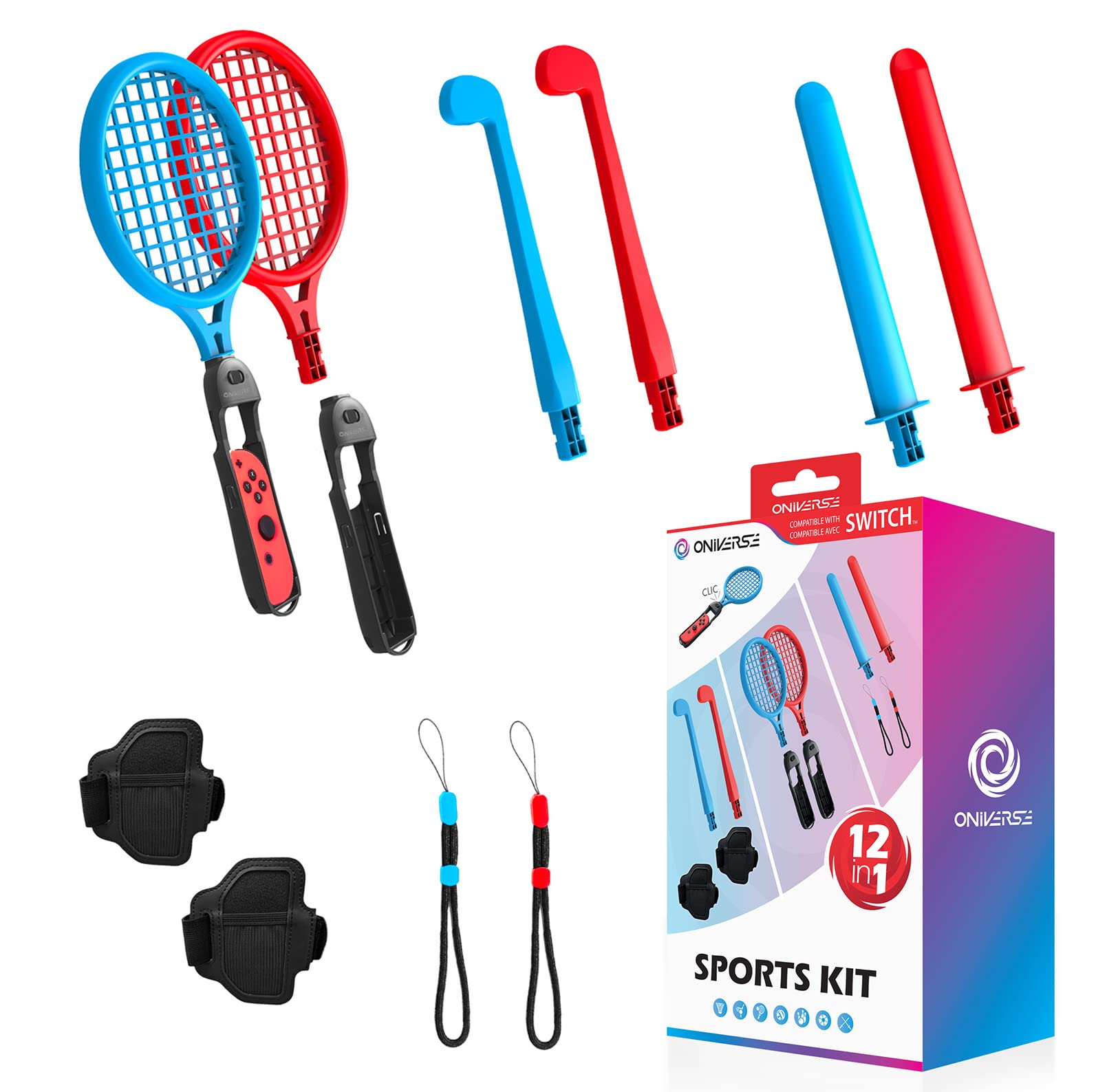 Oniverse - 12 In 1 Kit - Switch Sports Accessories