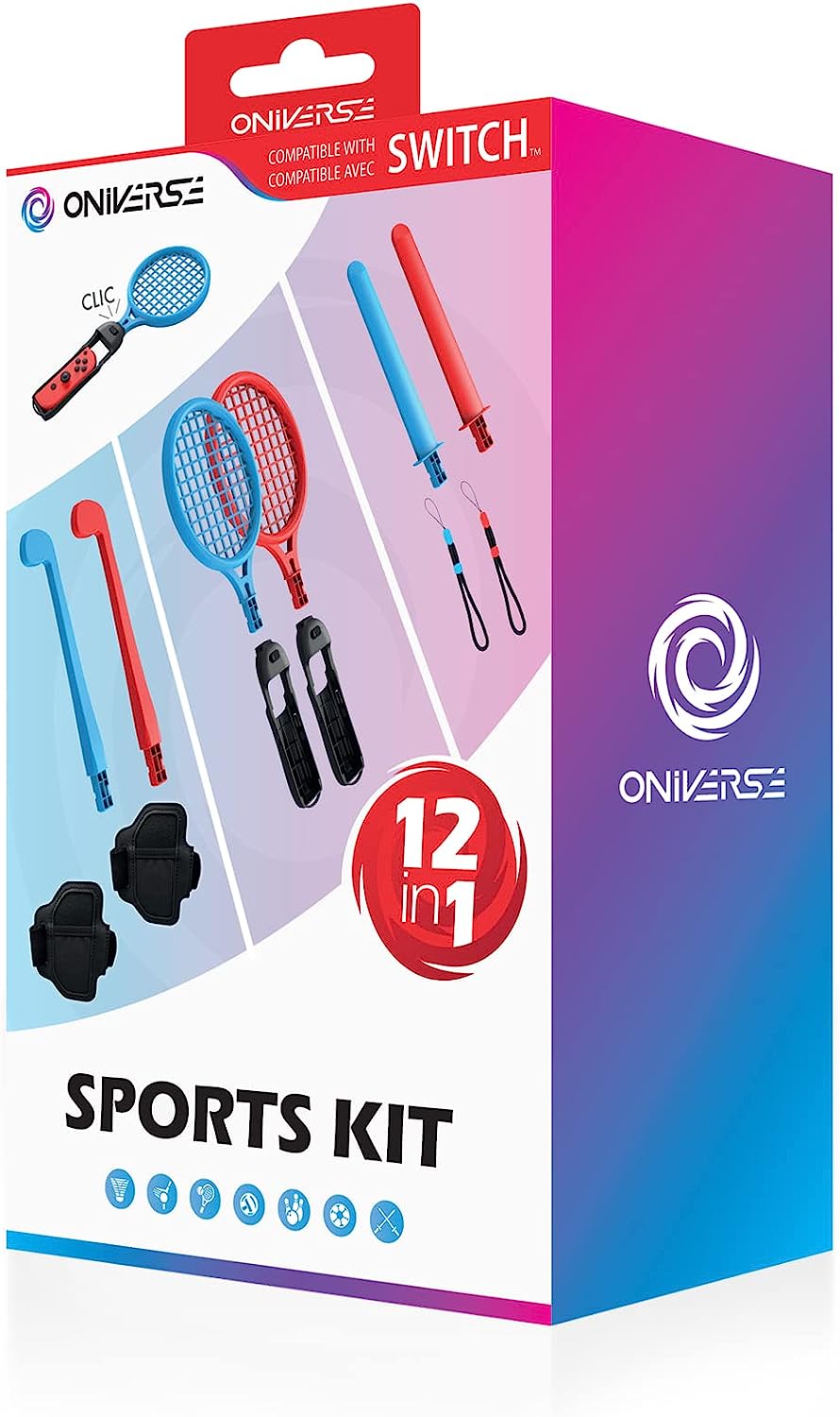 Oniverse - 12 In 1 Kit - Switch Sports Accessories