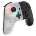 Oniverse White Star Wireless Switch Controller Switch Pro Controller LED Bluetooth Controller voor Switch OLED Switch Switch Lite (iOS en Android) Vibration Turbo Mode 6 assen Gyroscoop Wit