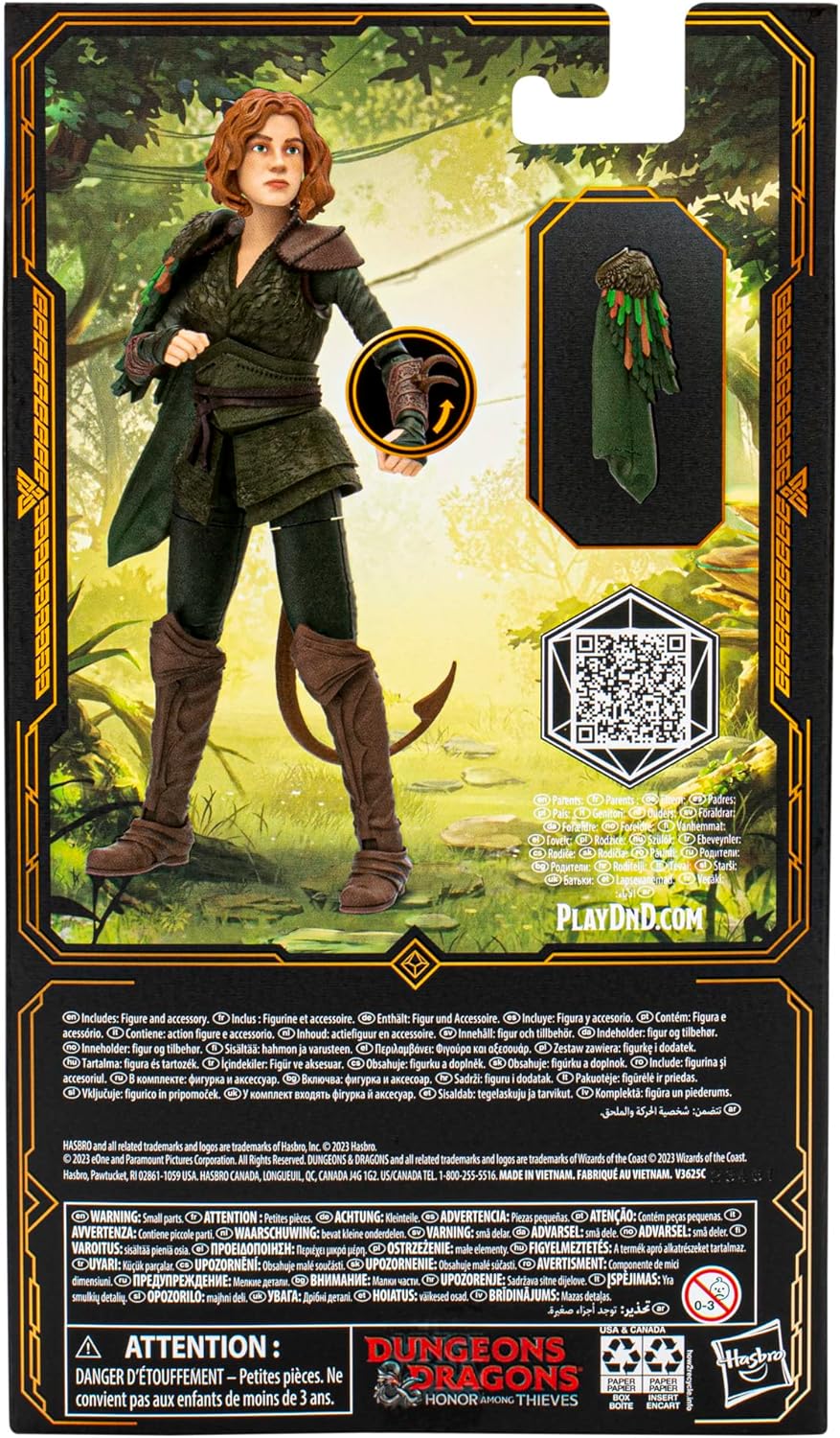 Dungeons & Dragons Ehre unter Dieben Golden Archive Doric, 15 cm große Action-Figur zum Sammeln, inspiriert vom D&D Film