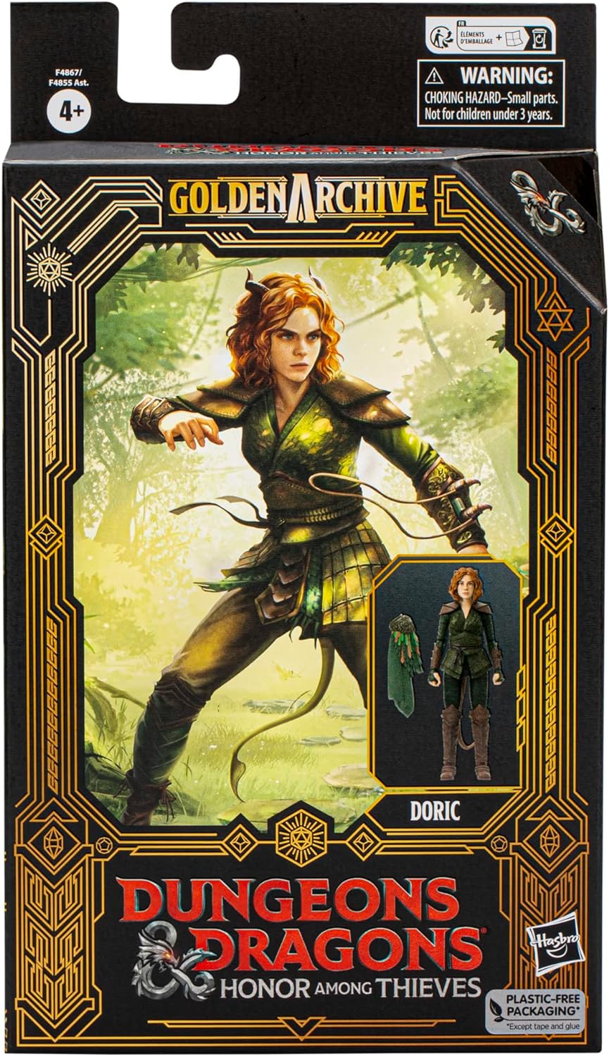 Dungeons & Dragons Ehre unter Dieben Golden Archive Doric, 15 cm große Action-Figur zum Sammeln, inspiriert vom D&D Film