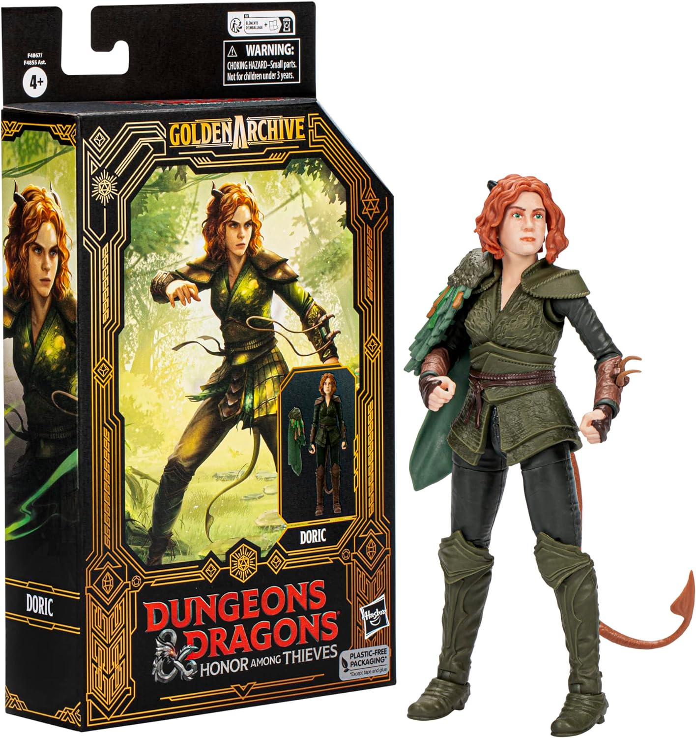 Dungeons & Dragons Ehre unter Dieben Golden Archive Doric, 15 cm große Action-Figur zum Sammeln, inspiriert vom D&D Film