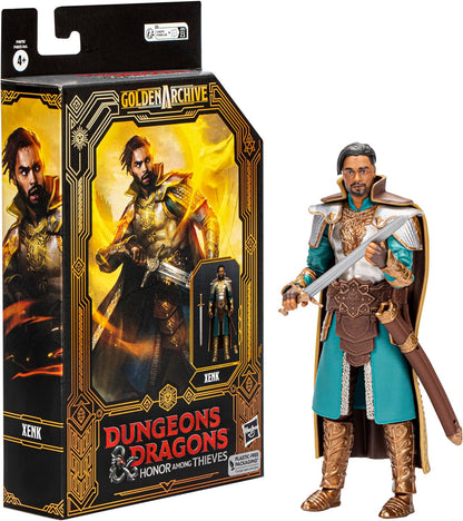 Hasbro Dungeons & Dragons Honor Among Thieves Golden Archive Xenk Collectible Figure 6-Inch Scale D&D Action Figures