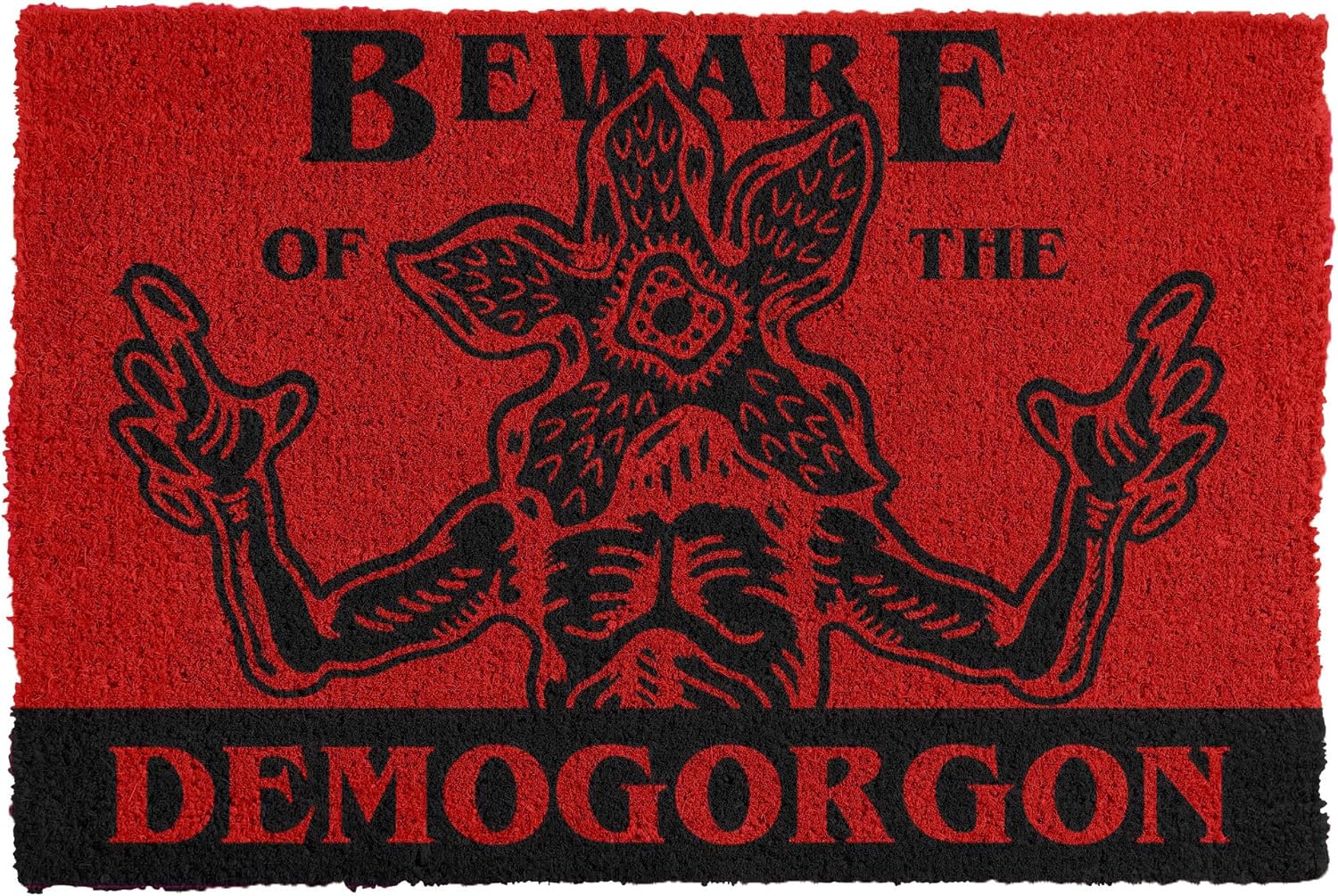 Stranger Things 4 (Beware Demogorgon) 60 x 40cm Door Mat /Merch