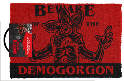Stranger Things 4 (Beware Demogorgon) 60 x 40cm Door Mat /Merch