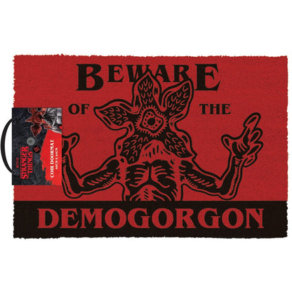 Stranger Things 4 (Beware Demogorgon) 60 x 40cm Door Mat /Merch
