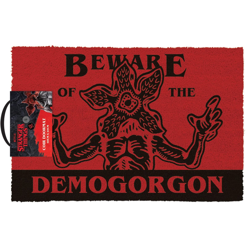Stranger Things 4 (Beware Demogorgon) 60 x 40cm Door Mat /Merch