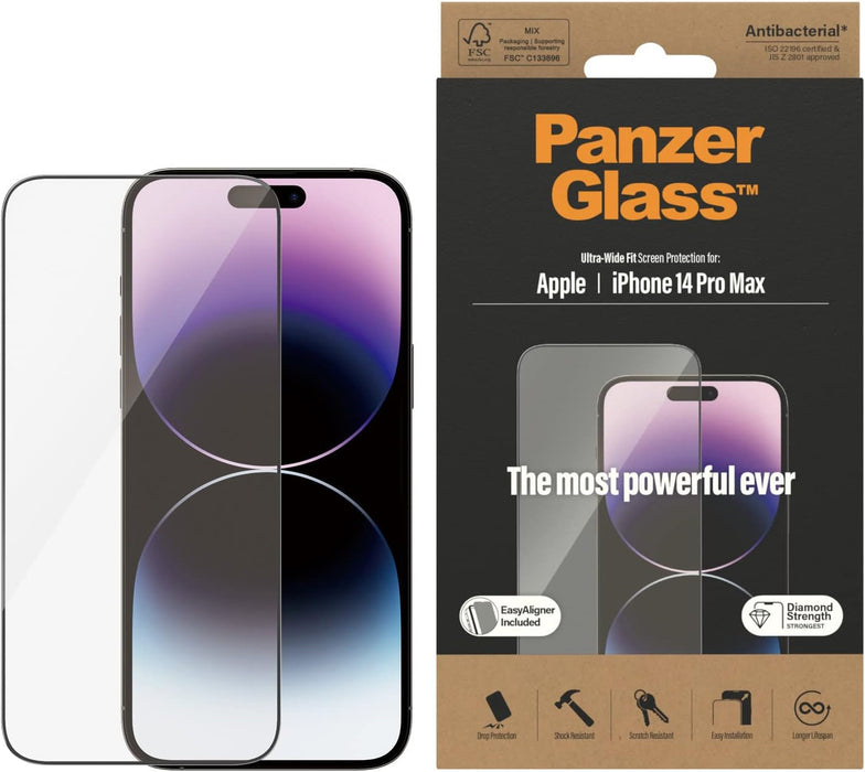 PanzerGlass Ultra-Wide Fit Apple iPhone Doorzichtige schermbeschermer 1 stuk(s