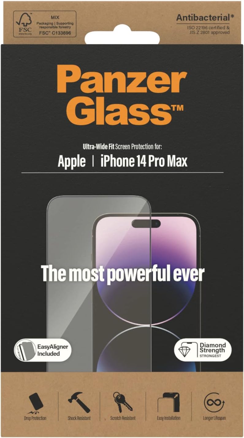 PanzerGlass Ultra-Wide Fit Apple iPhone Doorzichtige schermbeschermer 1 stuk(s