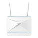 D-Link Eagle PRO AI AX1500 4G+ Smart Router (Wi-Fi 6, AI Optimiser, 4x Gigabit Ports, WPA3, Mesh Support, 4G+ LTE Cat 6, Dual Band, White, Alexa Compatible, Router)