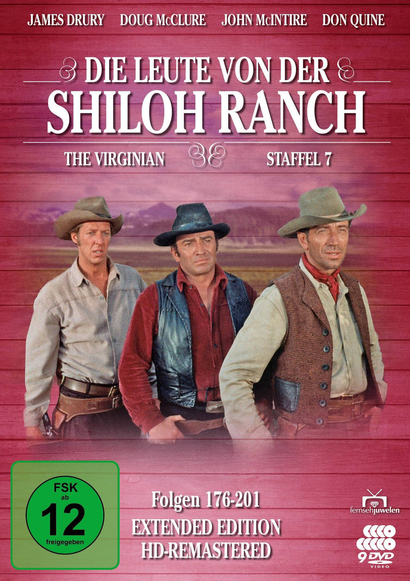 Die Leute von der Shiloh Ranch - Staffel 7 (HD-Remastered) (Fernsehjuwelen) (9 DVDs