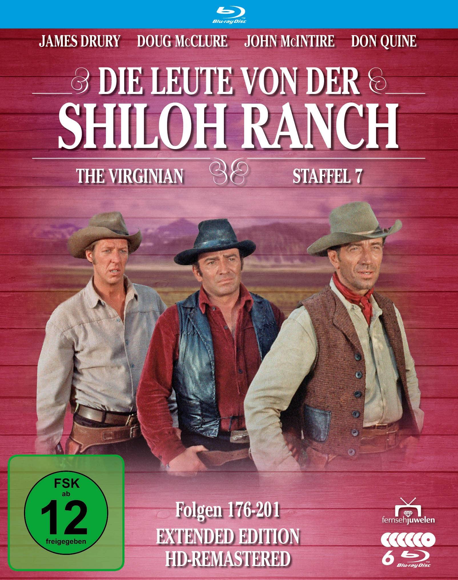 Die Leute von der Shiloh Ranch - Staffel 7 (HD-Remastered) (Fernsehjuwelen) (6 Blu-rays
