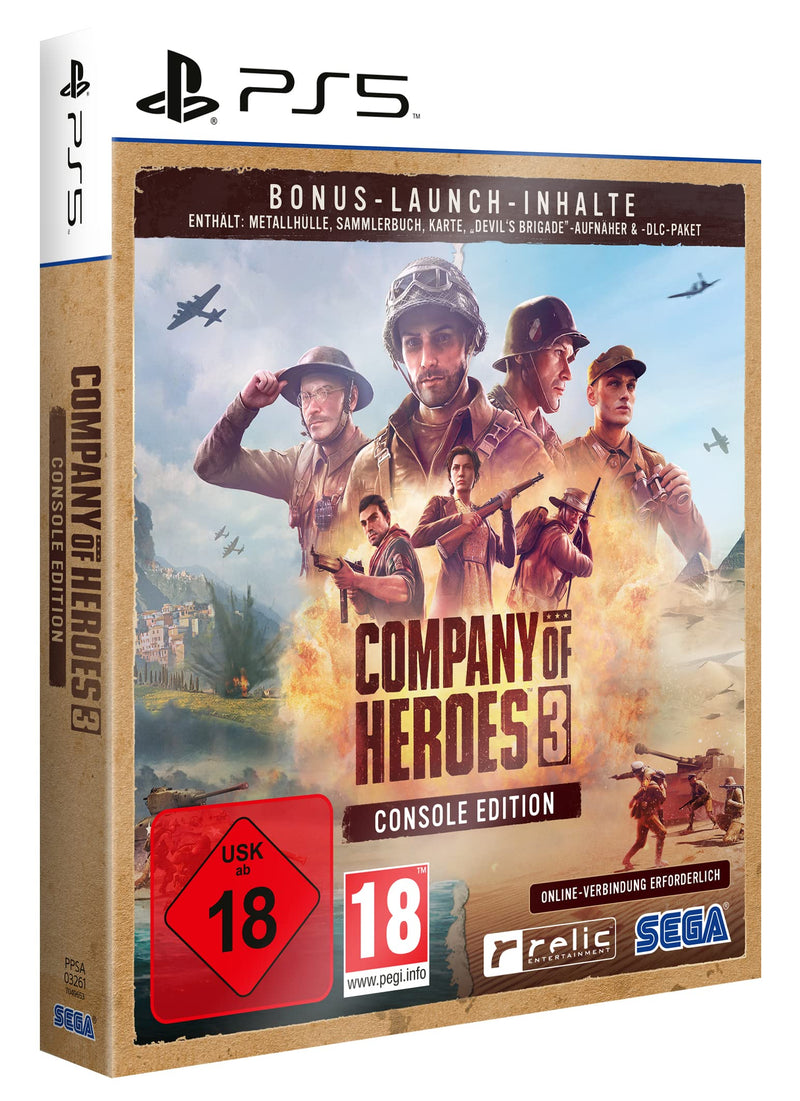 SEGA Company of Heroes 3 Launch Edition (Metal Case) (PlayStation 5