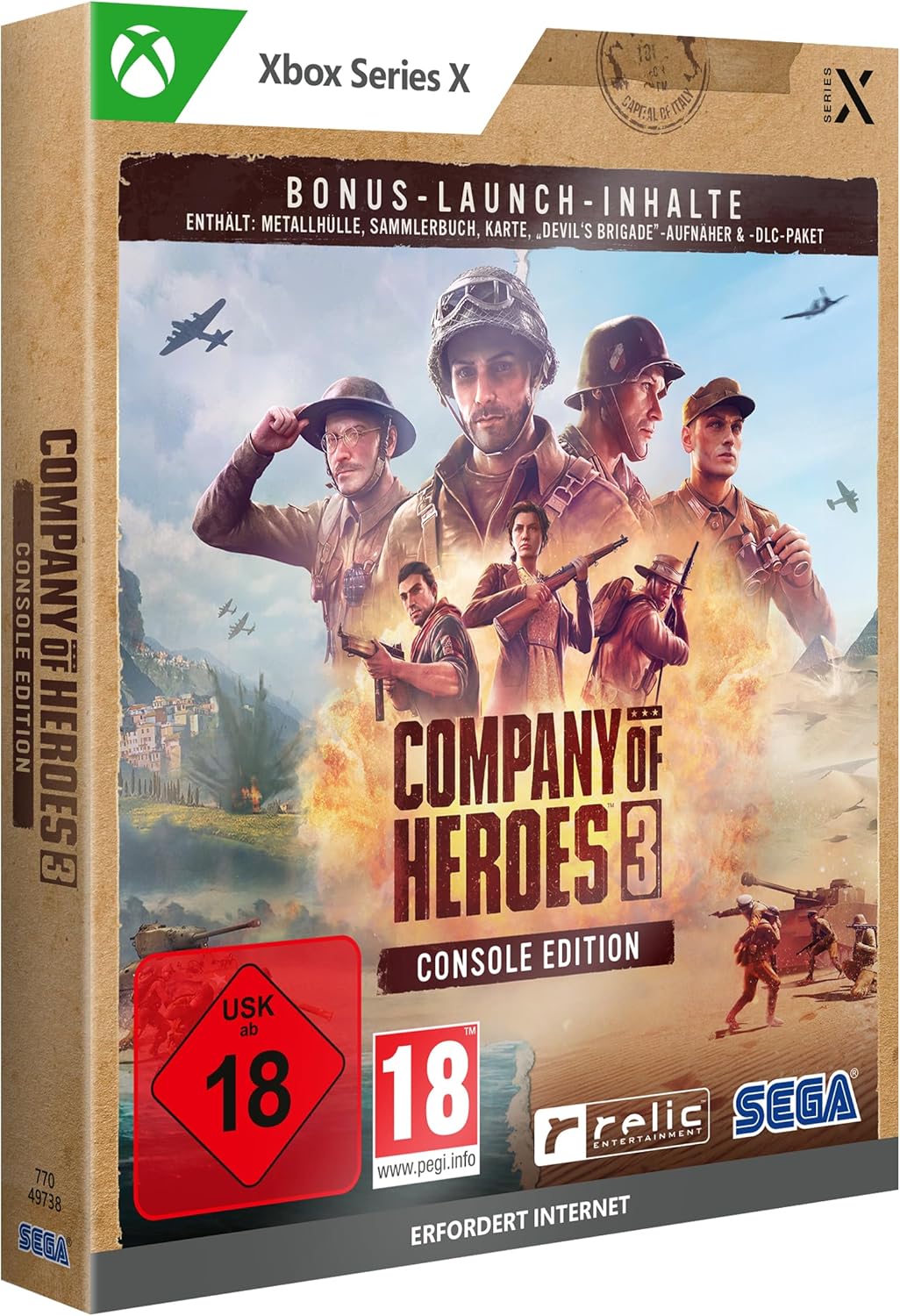 Company of Heroes 3 Launch Edition (Metal Case) (Xbox Series X)