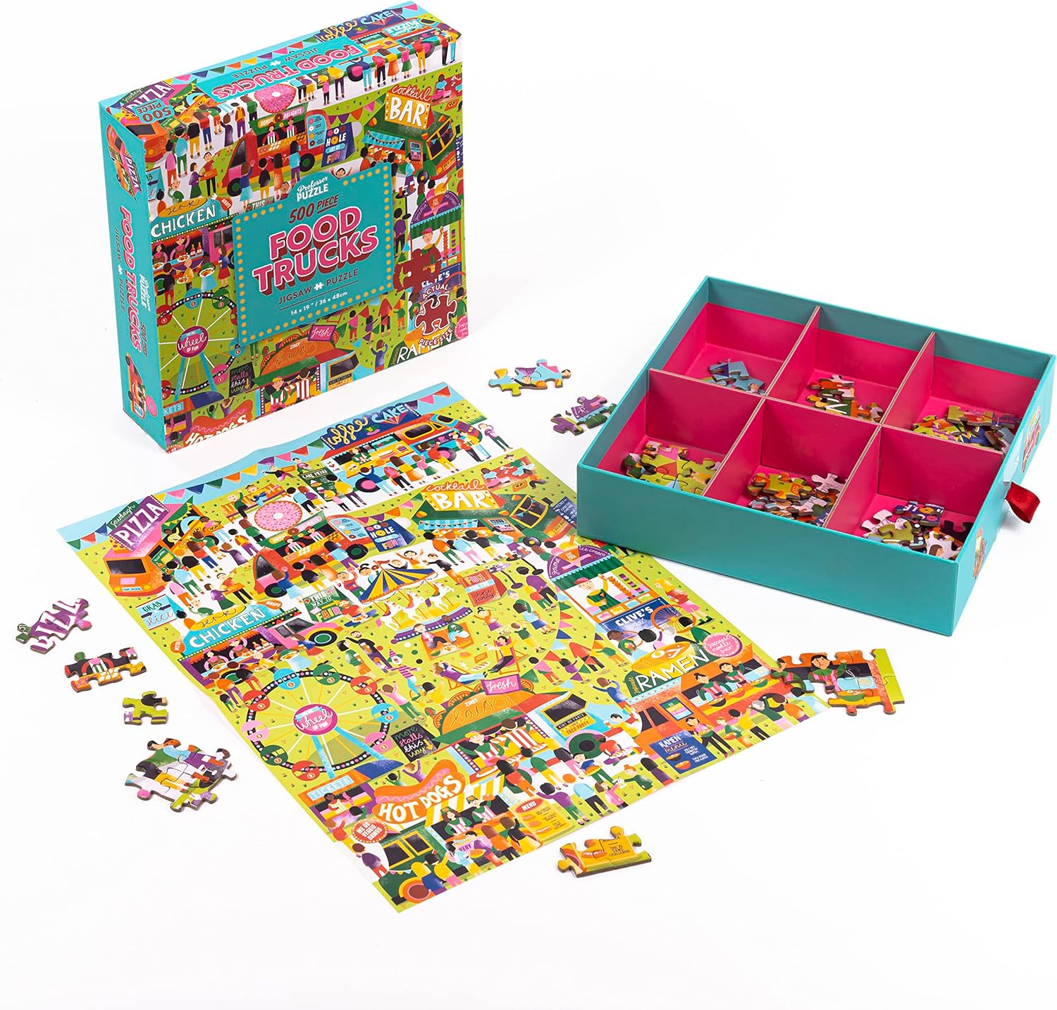 Professor PUZZLE-JIG7913 Juego, Multicolor, único (JIG7913