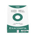 Exacompta - Ref 13802X - Bristol Lined Record Cards (Pack of 100) - 100 x 150mm in Size, 205gsm Card, Compatible with Printers - Suitable for Exam Revision & Notes