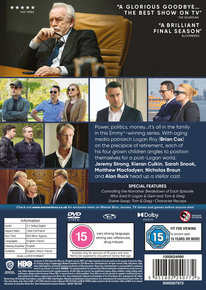Succession: The Complete Fourth Season