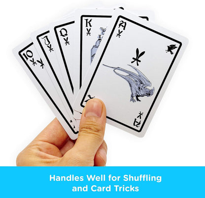 AQUARIUS Harry Potter Playing Cards - Ravenclaw Themed Deck of Cards for Your Favorite Card Games - Officially Licensed HP Merchandise & Collectibles