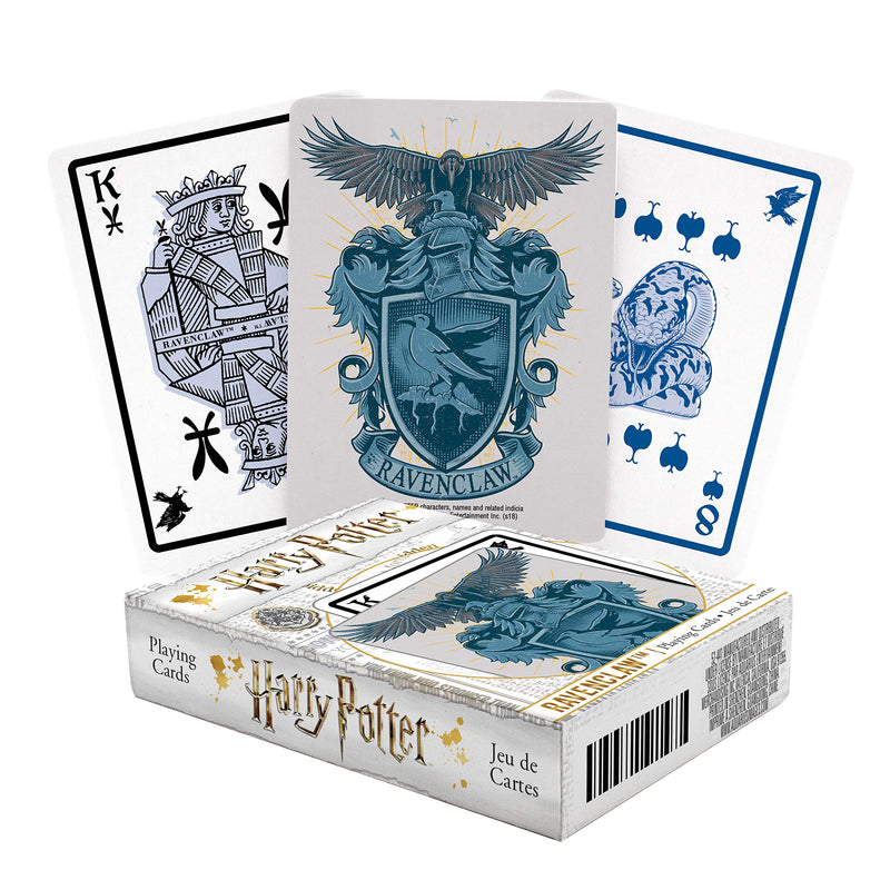 AQUARIUS Harry Potter Playing Cards - Ravenclaw Themed Deck of Cards for Your Favorite Card Games - Officially Licensed HP Merchandise & Collectibles
