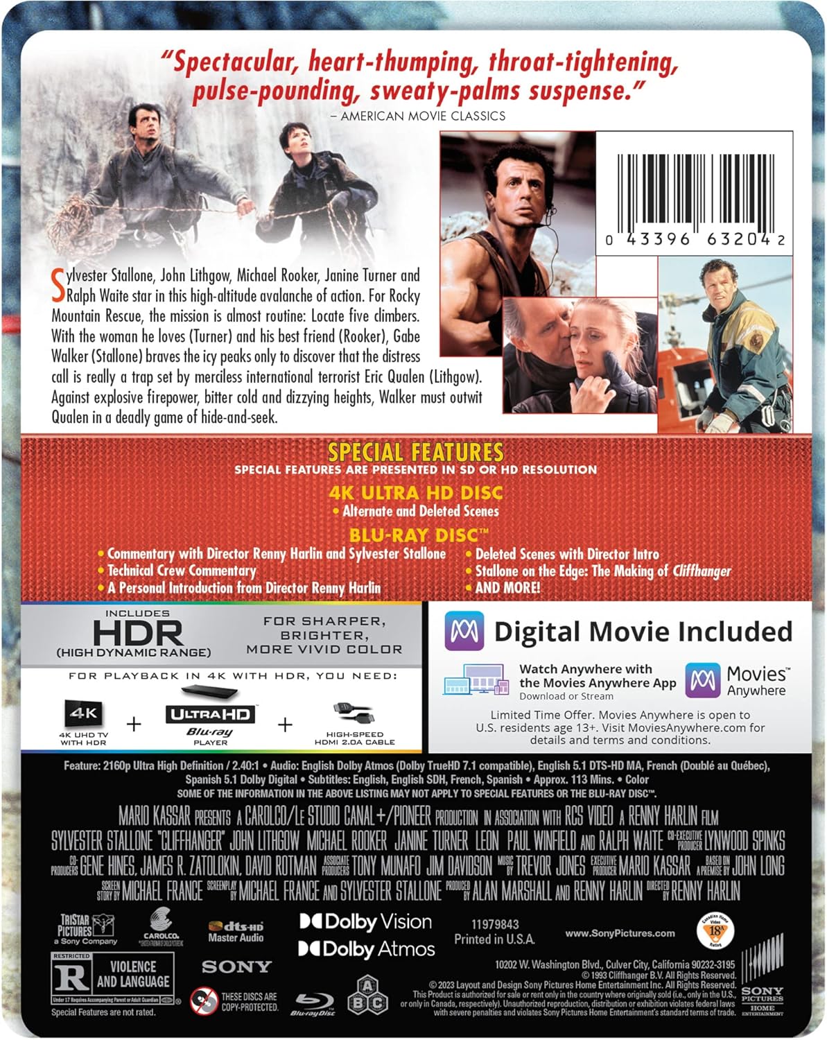 Cliffhanger 30Th Anniversary