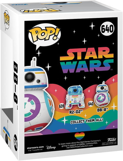 Funko POP! Star Wars: Pride 2023- BB-8 - Collectable Vinyl Figure - Gift Idea - Official Merchandise - Toys for Kids & Adults - Movies Fans - Model Figure for Collectors and Display