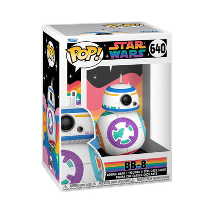 Funko POP! Star Wars: Pride 2023- BB-8 - Collectable Vinyl Figure - Gift Idea - Official Merchandise - Toys for Kids & Adults - Movies Fans - Model Figure for Collectors and Display