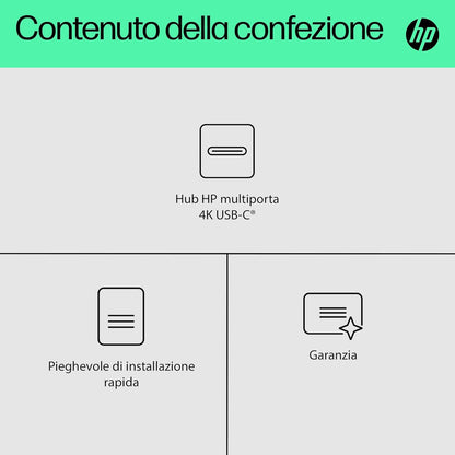 HP Port Replicator - USB-C - DP - Europe