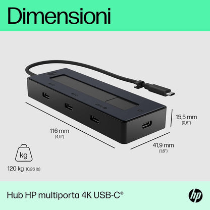 HP Port Replicator - USB-C - DP - Europe