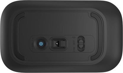 HP Z3700 Dual Black Wireless Mouse - Compatible with Chrome, PC or Mac - Bluetooth 5.0 - Wireless - 1600 DPI Optical Multi-Surface Sensor - AES technology - Up to 16 Months Battery