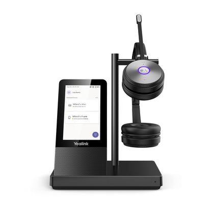 Bluetooth Headset With Microphone Yealink Wh66 Dual Teams Black