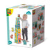SES Creative 13142 Stapelwürfel Set mit Tierfiguren, Farbenfrohes Lernspielzeug für Babys